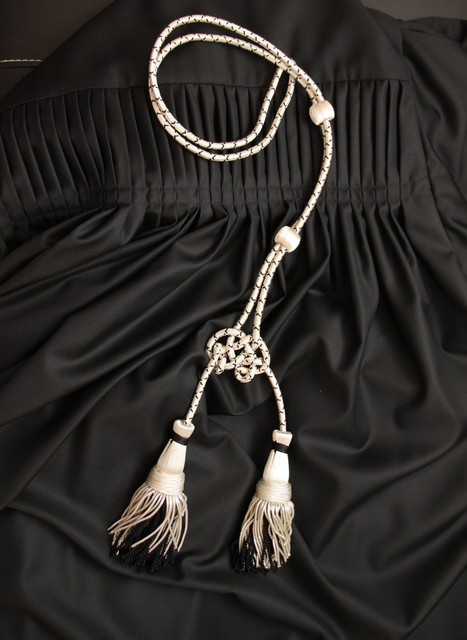 Coppia Cordoniere Argento-Nero